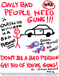 Only bad people need guns.gif