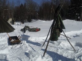 tipi camp hanging sleeping bag.JPG